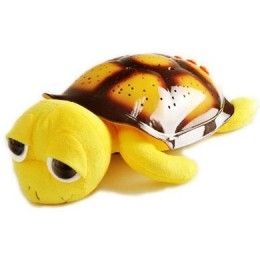 Светильник - черепаха с большими глазами с MP3 «Звездное небо» музыкальная  (20х30см)