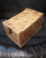 Коробка деревянная с наполнителем (под бокал, стакан, стопку)