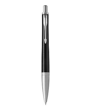 K 312 Ручка шариковая Parker Urban Premium M Ebony Metal CT синие чернила подар.кор. (арт-1931615)