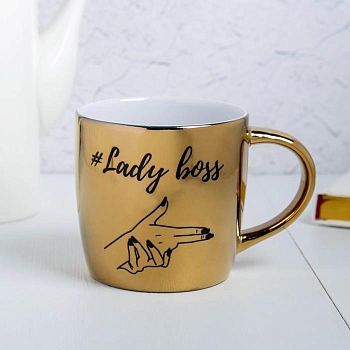 Кружка «Lady boss», 300 мл