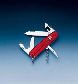 Victorinox Spartan Red translucent Нож складной (арт- 1.3603.T)