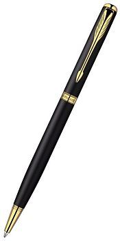 K 428 Шариковая ручка Parker Sonnet Matte Black GT (арт-S0818030)