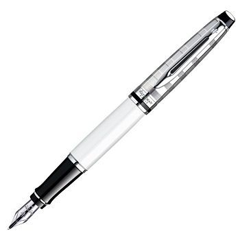 S0889680 Перьевая ручка Waterman Expert2 delux  цвет: White CT (арт. - S0889680)