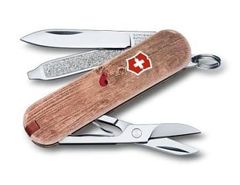 0.6223.L1706 Нож перочинный Victorinox Classic LE2017 "Woodworm" 58мм 7функций