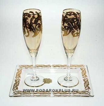Подарочный набор для шампанского №14 (22см)