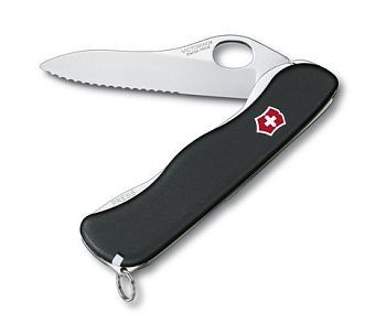 Victorinox Sentinel Black Нож складной One Hand (арт-0.8413.MW3)