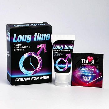 Крем для мужчин "LONG TIME", серии Sex Expert для мужчин, 25 г