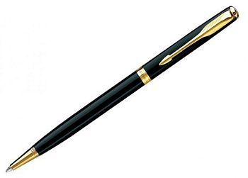 Шариковая ручка Parker Sonnet Lacquer Black GT (арт - S0808740)