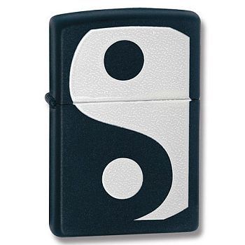 Зажигалка Zippo 24 472 Y&Y Black Matte