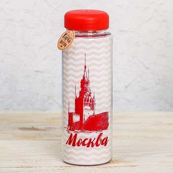 Бутылка для воды «Москва. Спасская башня», 500 мл