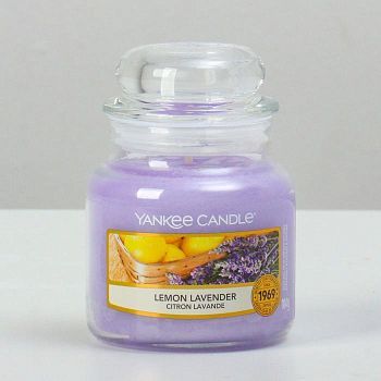 Свеча ароматическая «Yankee Candle», лимон и лаванда/lemon lavender,104 г