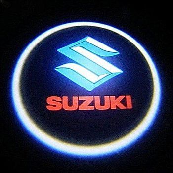 LAZER проектор в дверь с логотипом SUZUKI