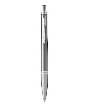 K 313 Ручка шариковая Parker Urban Premium M Silvered Powder CT синие чернила подар.кор. (арт-1931578)