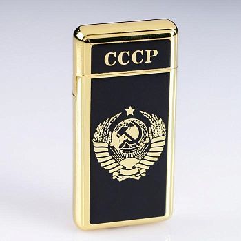 Зажигалка "СССР", газ, пьезо