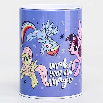 Копилка "Make your own magic", My Little Pony 6,5 см х 6,5 см х 12 см