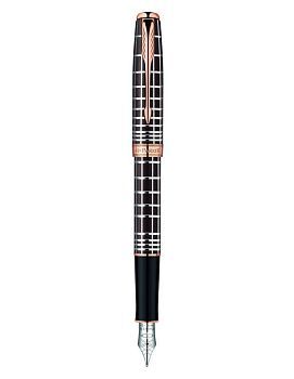 F 531 Перьевая ручка Parker Sonnet PREMIUM Masculine перо  Brown PGT (арт-1859480)