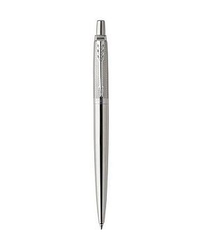 K 163 Шариковая ручка Parker 2016  Stainless Steel Diagonal CT Jotter Premium M Blue(арт-1953197)