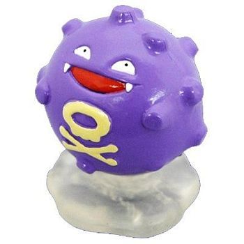 Покемон Коффинг Pokemon Koffing (высота 4см)