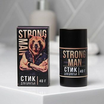 Стик для бритья Strong man, 40г