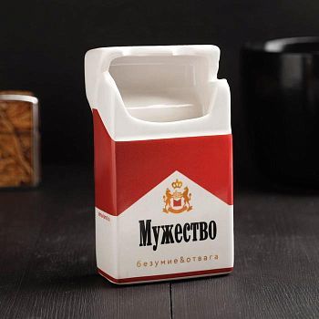 Пепельница «Мужество», 10 х 5,5 х 3 см