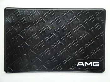 Коврик на панель антискользящий AMG (17х11)